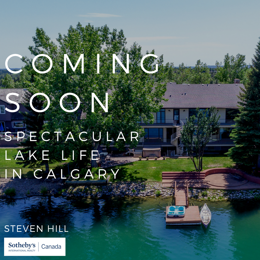 Coming Soon! LakeFront Lake Bonaventure Calgary Luxury Estate Steven